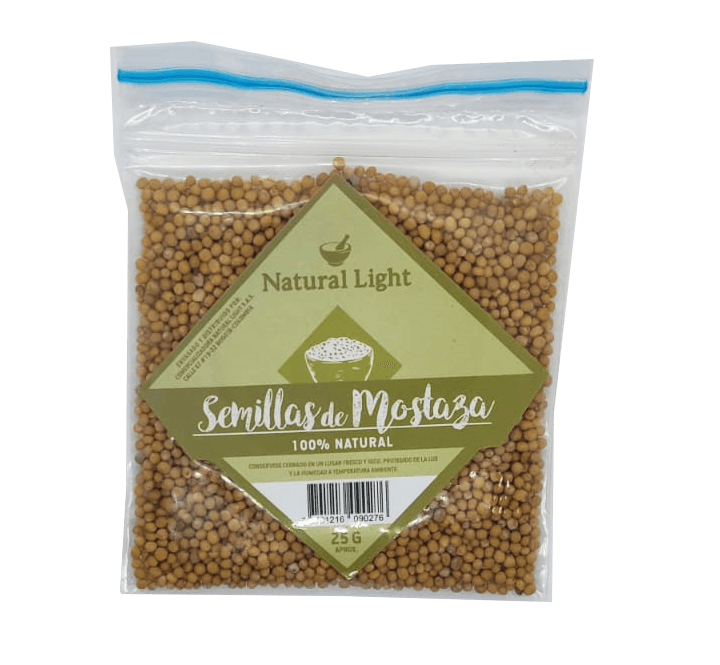 SEMILLA DE MOSTAZA X 25 gr