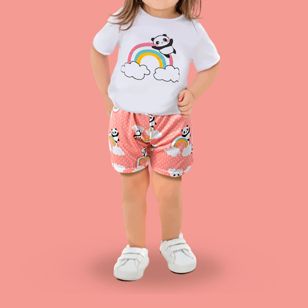 Pijama Para Niña Con Estampado