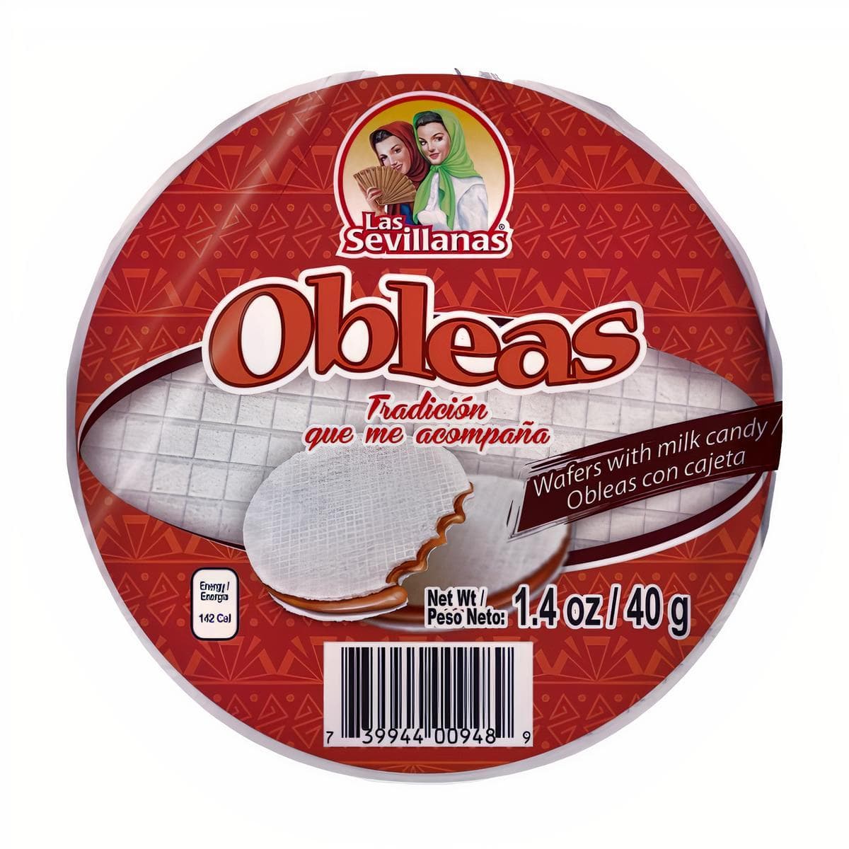 Oblea con cajeta La Sevillana 40 g