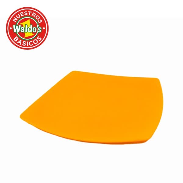 Inkanto Plato Cuadrado Color Amarillo 20  cm