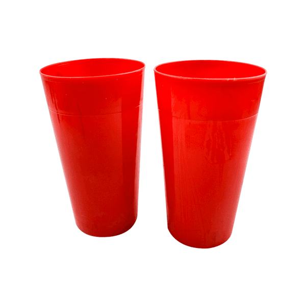 Vaso Maravilla Color Rojo