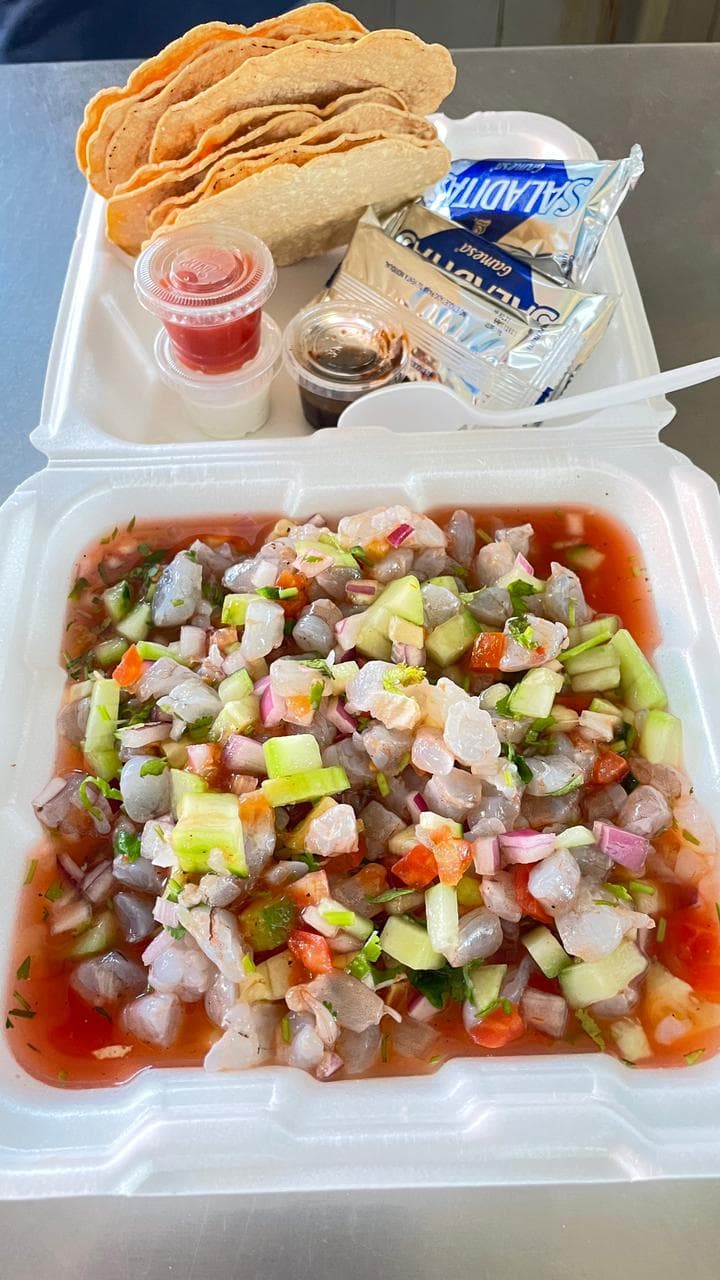 Orden Mediana de Ceviche de Camarón