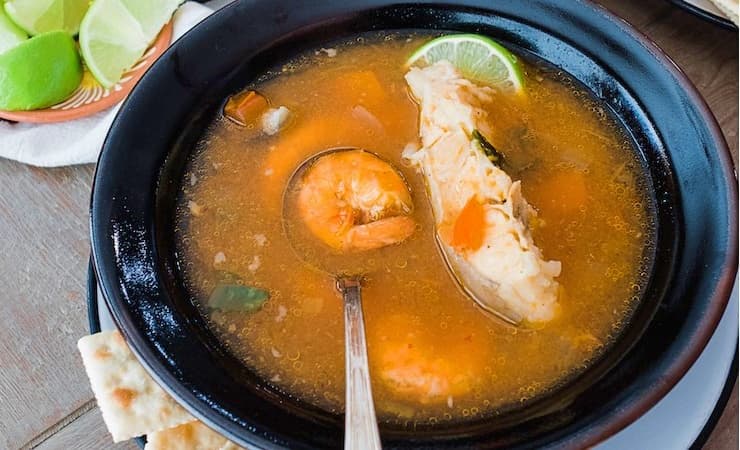 Caldo de Robalo