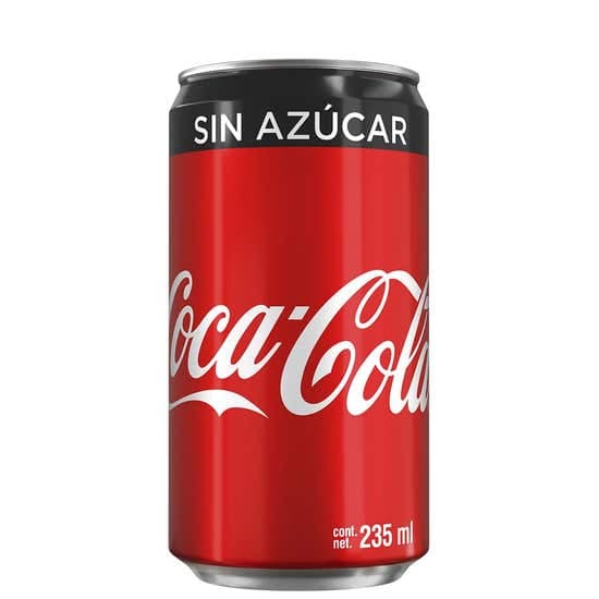 Coca Cola sin Azúcar lata 355ml