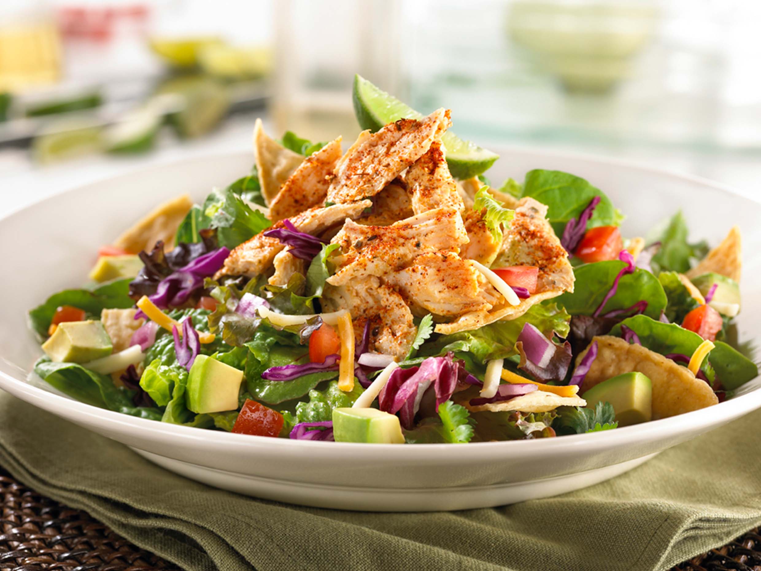 Chipotle Yucatan Chicken Salad