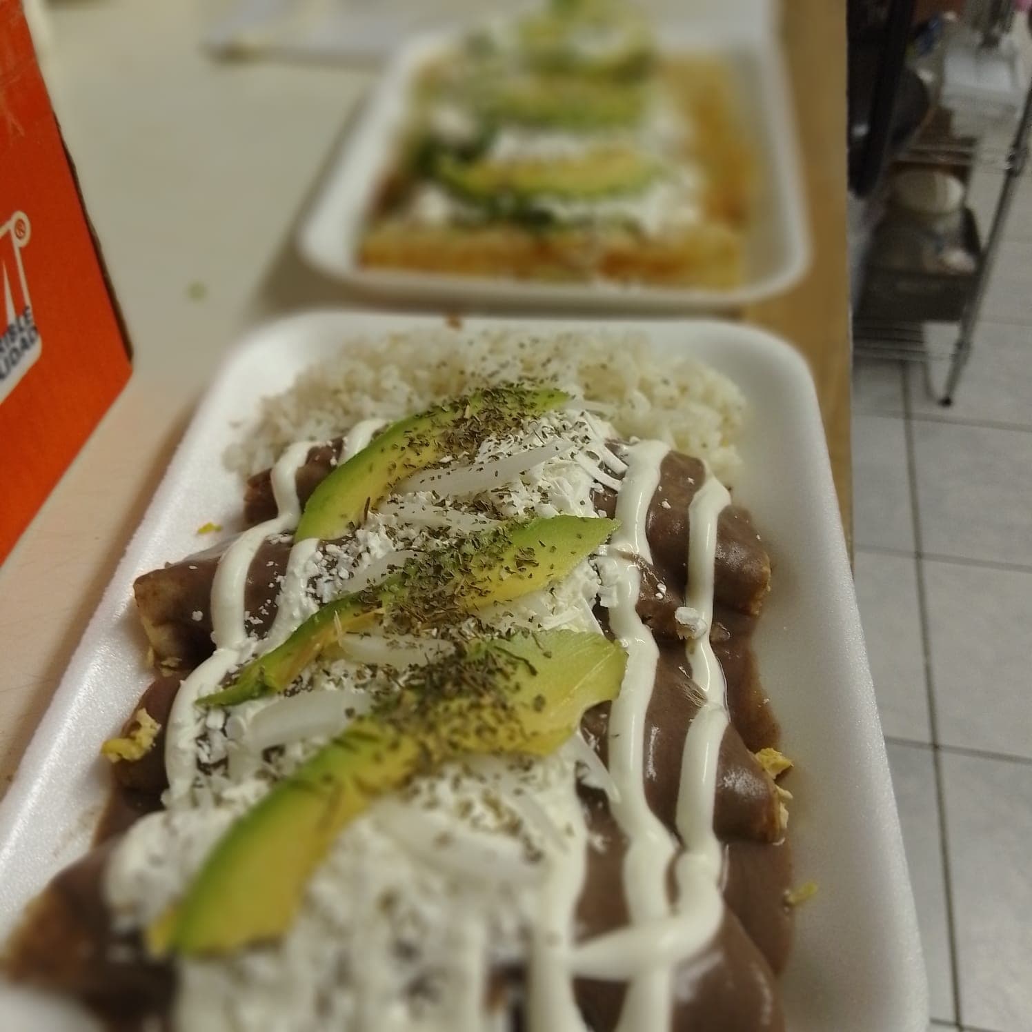 Enfrijoladas