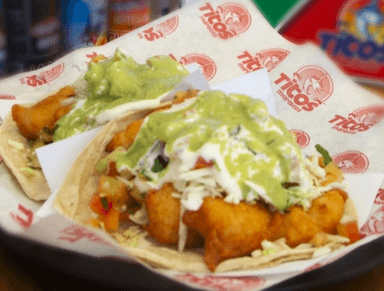 Taco de Pescado Capeado