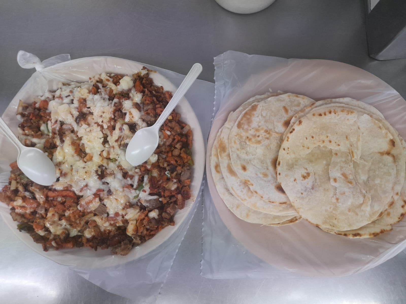 Alambres con Carne Asada Orden Personal