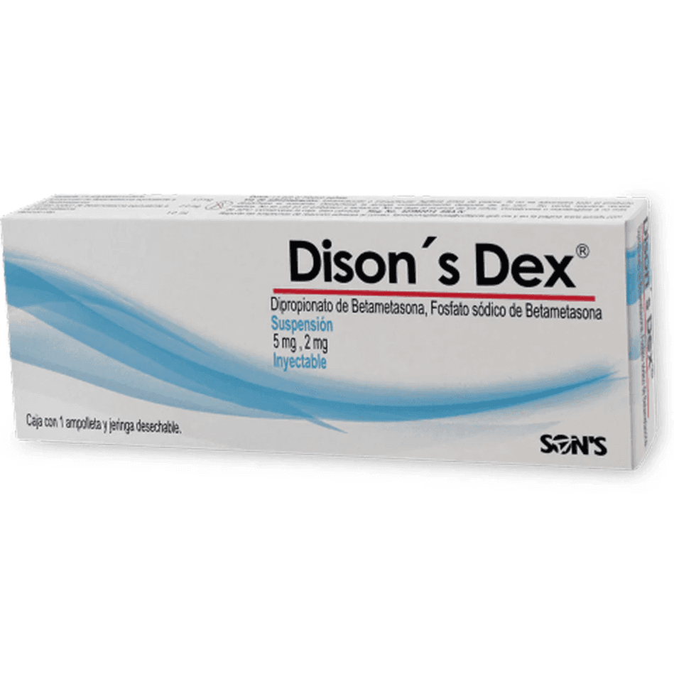 BETAMETASONA 5 MG./2 MG./1 ML. AMP C/1 (DISONS DEX)
