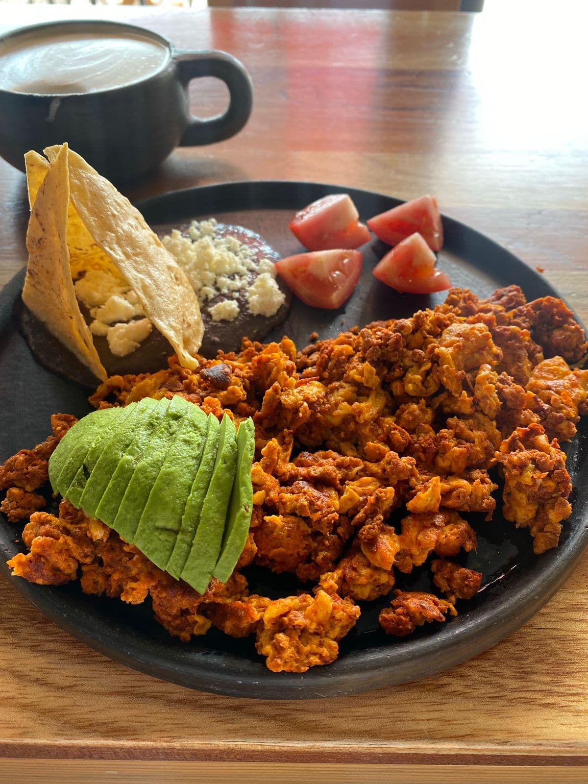 Omellete de chorizo