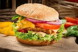 Burger de Pollo*