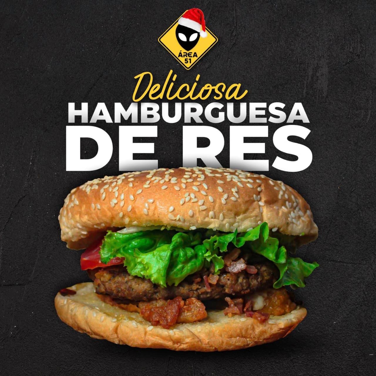 Hamburguesa Res