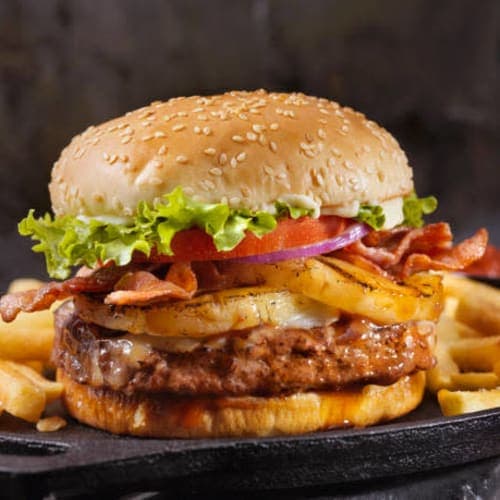 Hamburguesa Hawaiana