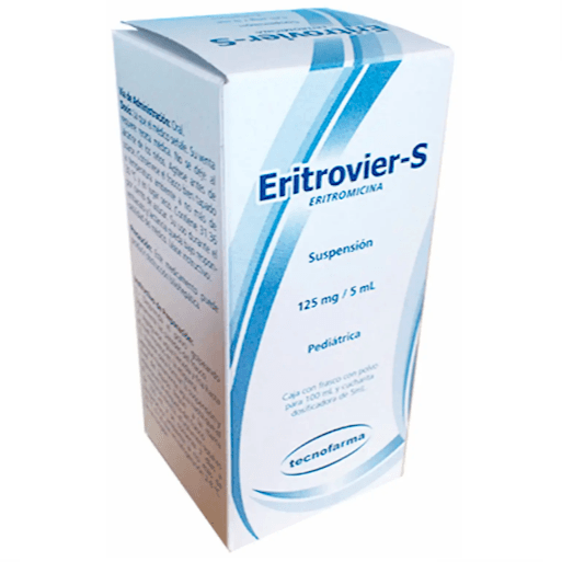 Eritrovier-S Suspensión Pediátrica Eritromicina