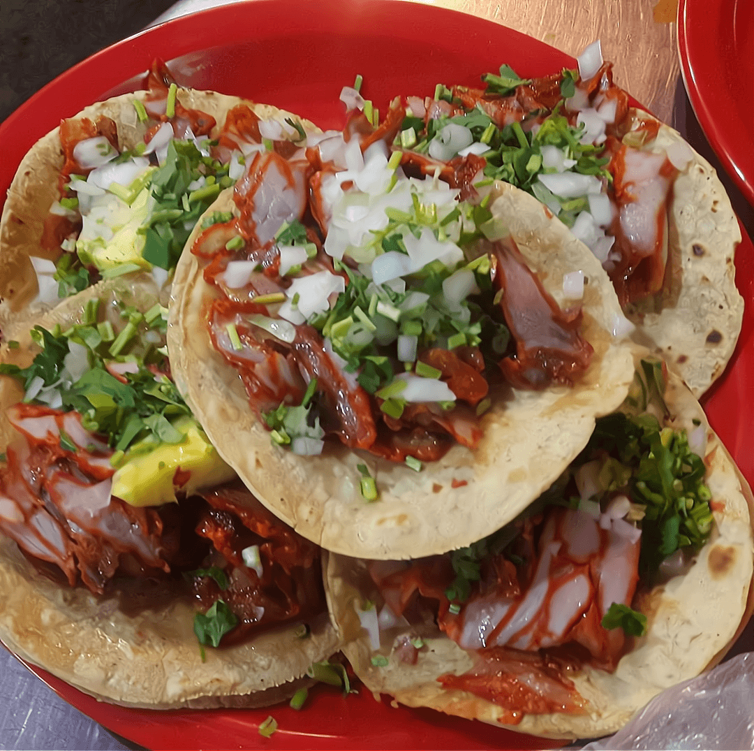 Taco de Pastor.