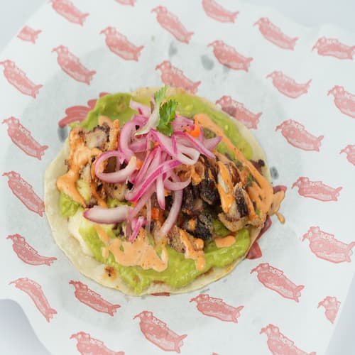 Taco Chicharrón Pulpo
