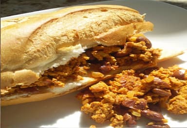 Torta de Huevo con Chorizo