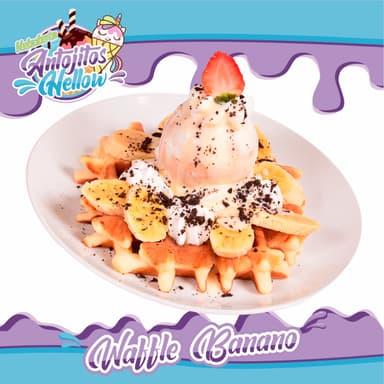 Waffle Banano