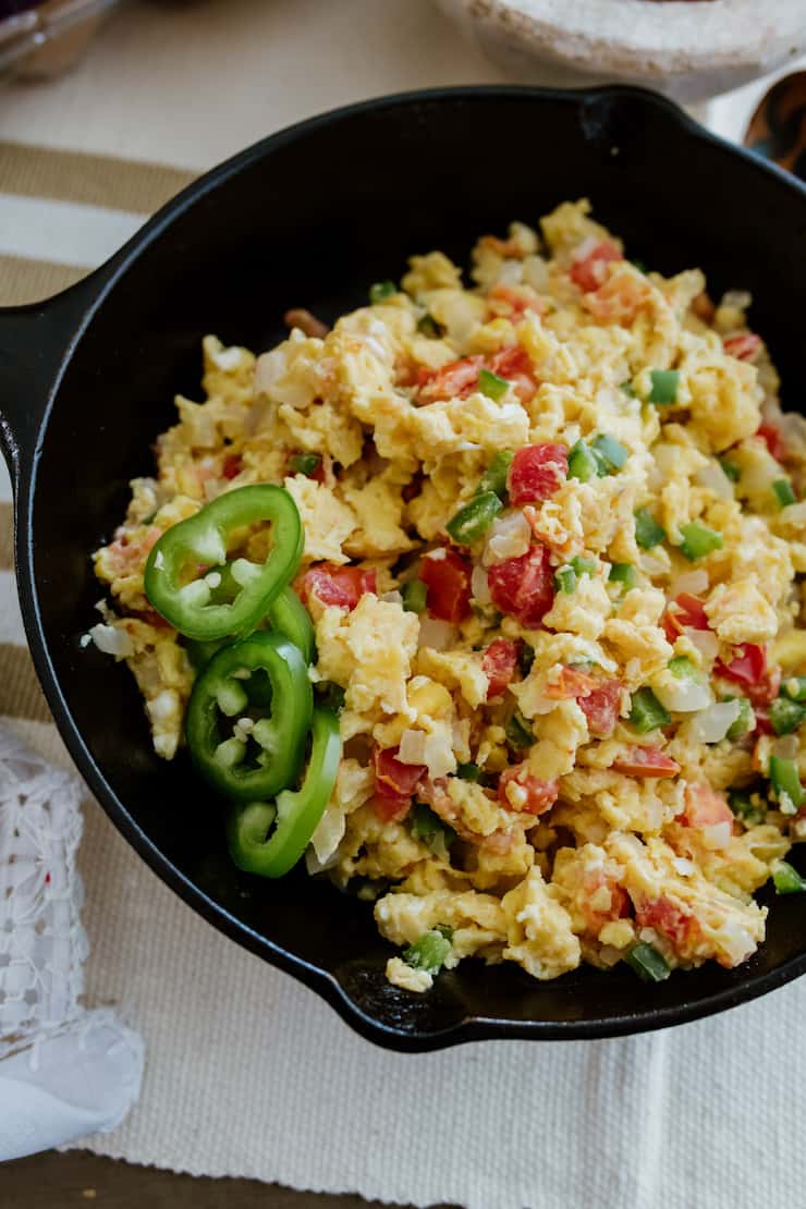 Huevos a la Mexicana