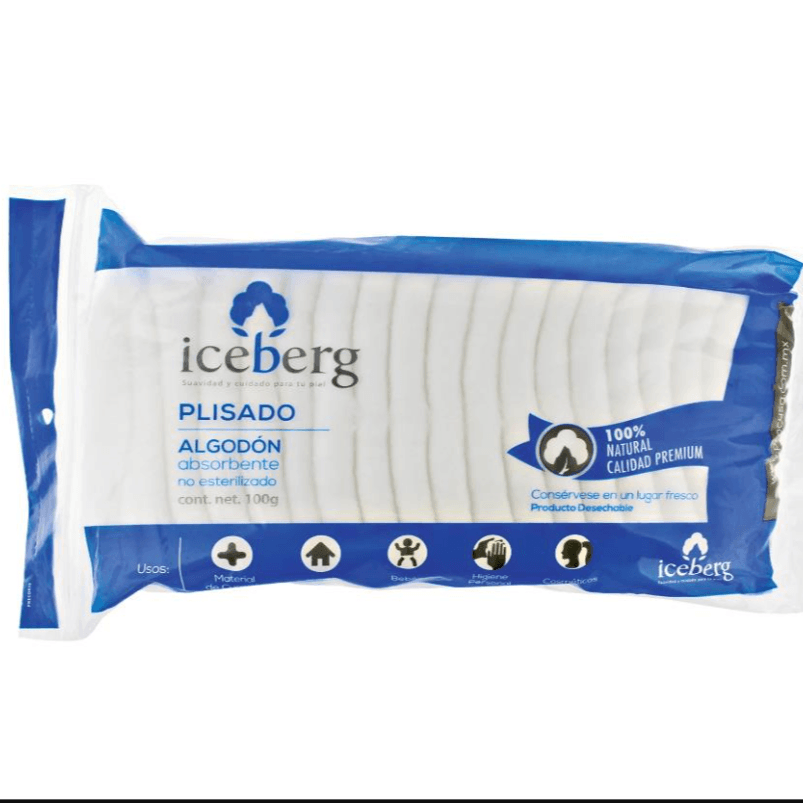 Iceberg Algodón Plisado