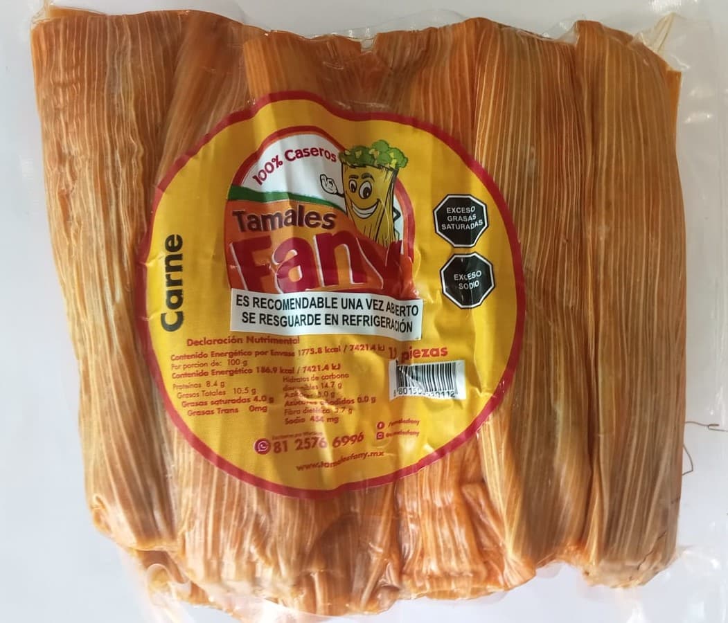 Tamales Fany - Carne de Puerco