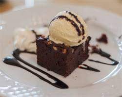 Brownie con Helado
