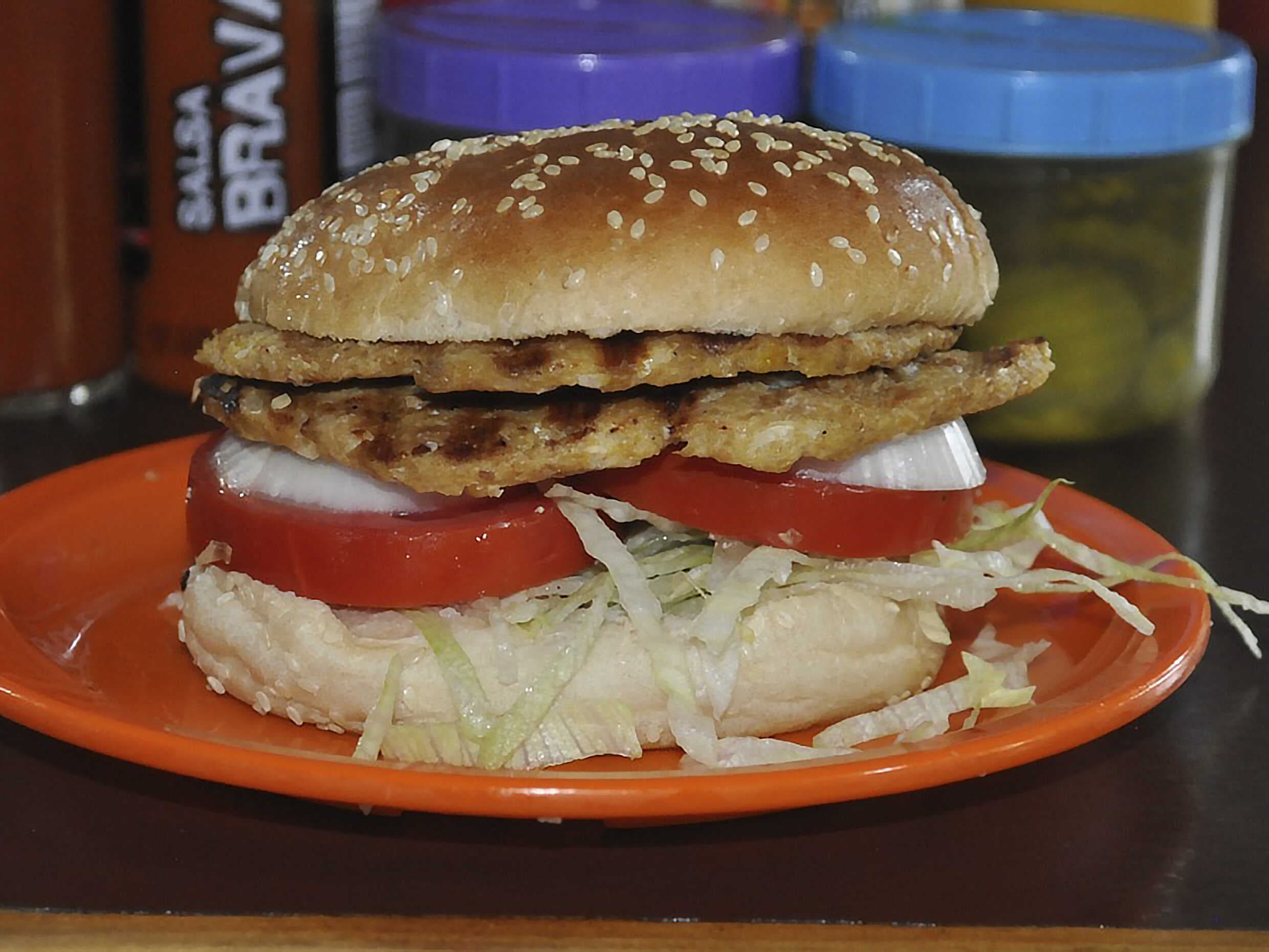 Doble Burger de Pollo