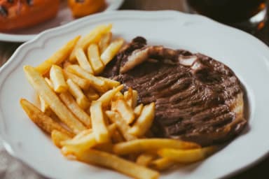 Filete de Res con Papas