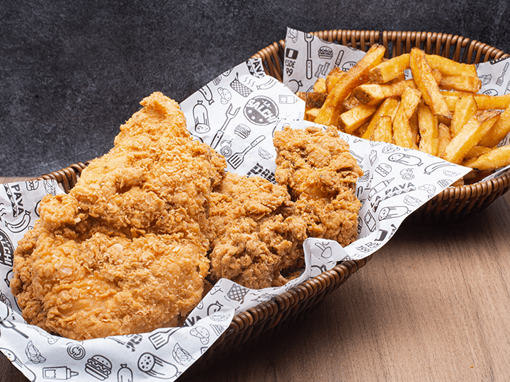 Pa - Alitas Broaster con Papas Peruanas