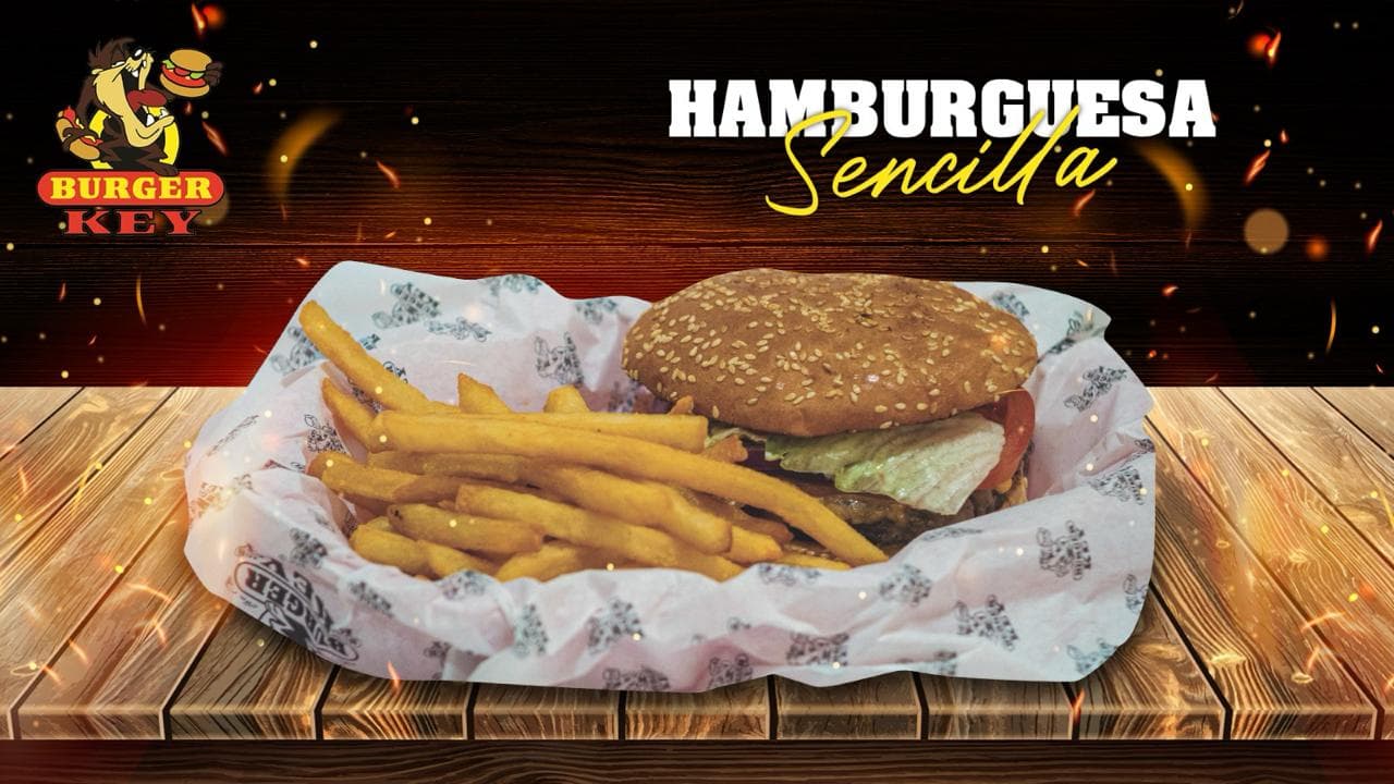 Hamburguesa Sencilla