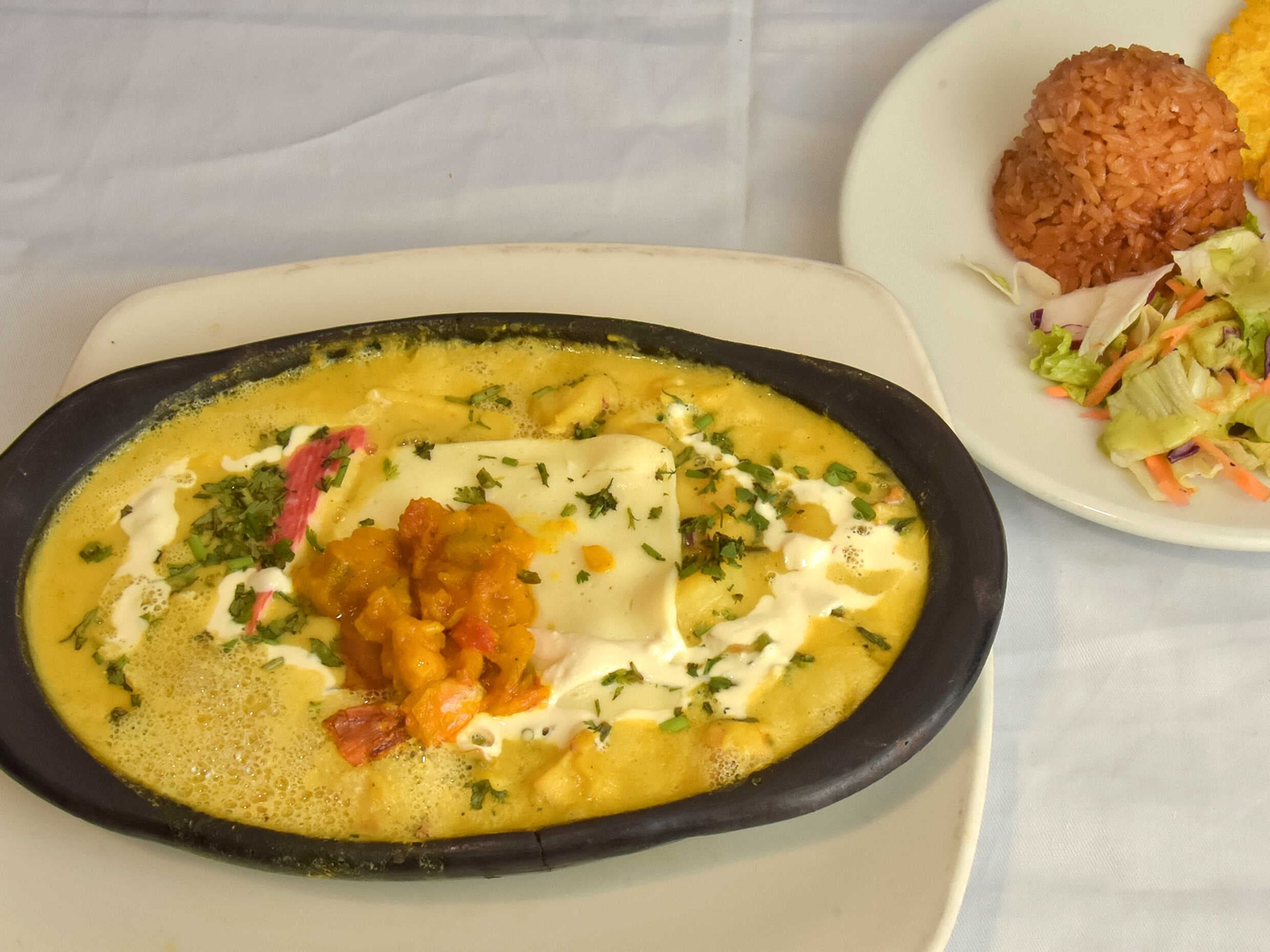 2 Cazuela de Camarones