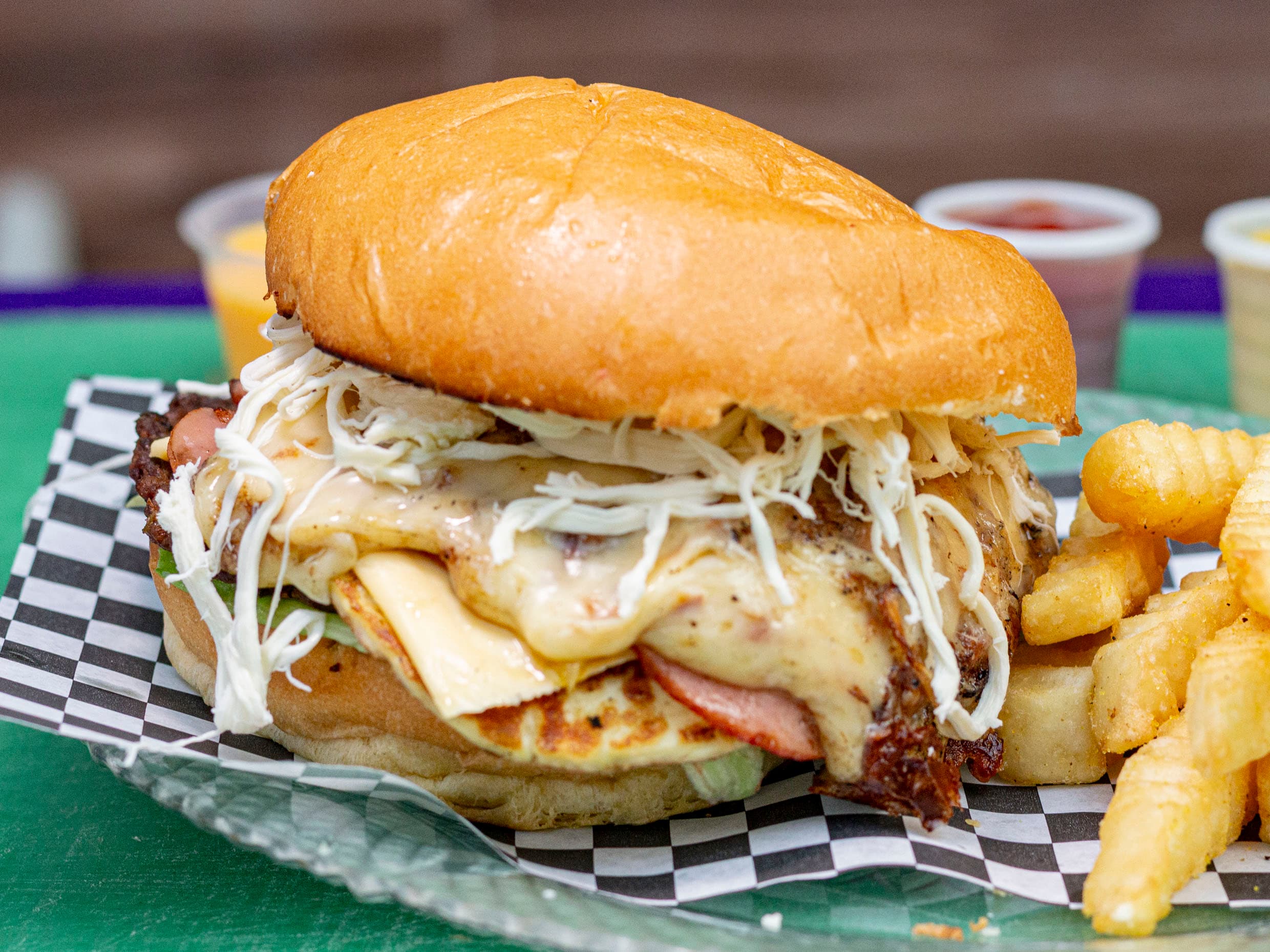 Hamburguesa "Supercheese"
