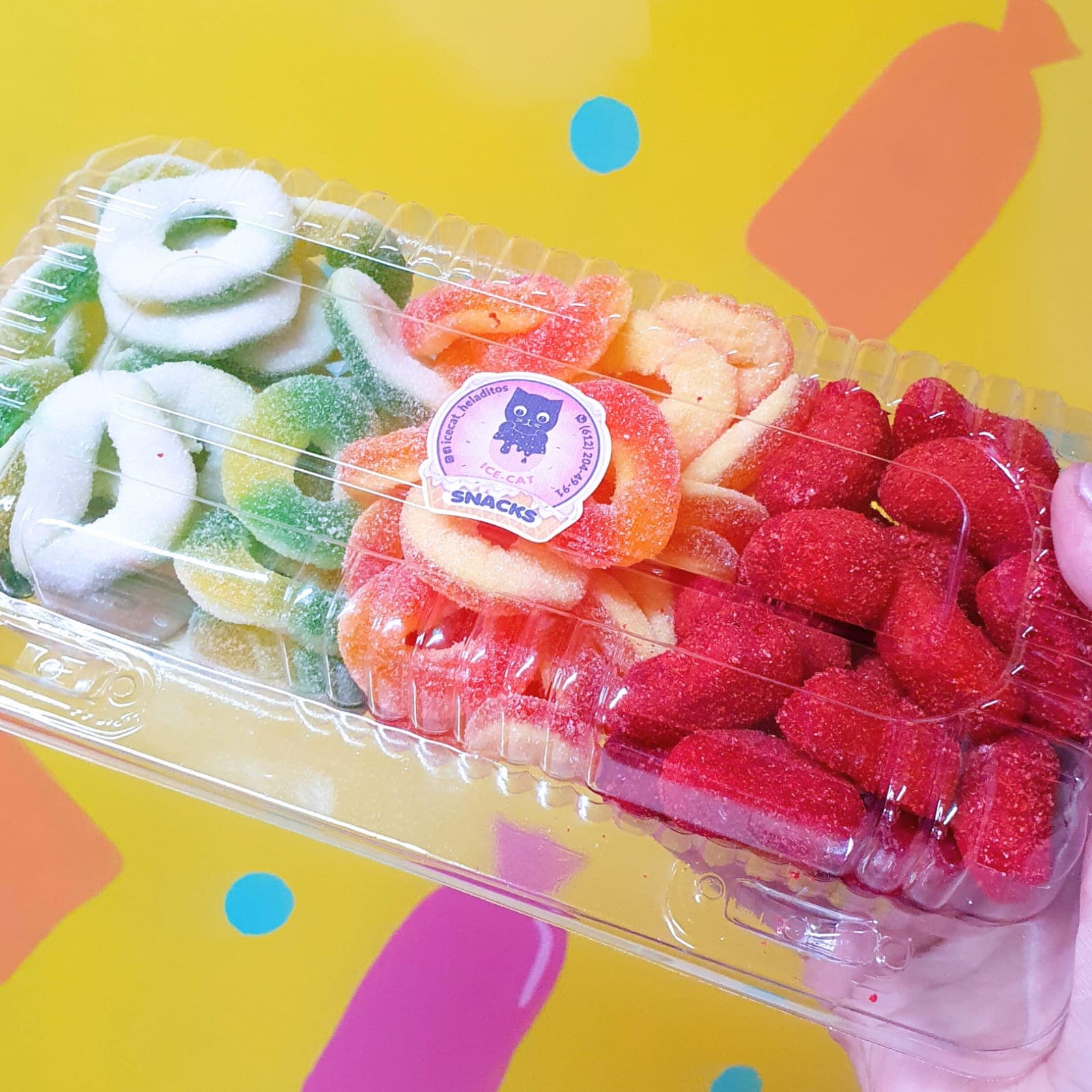 Charola de Gomitas (elige 3)