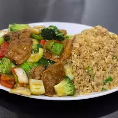 Combinado con Carne
