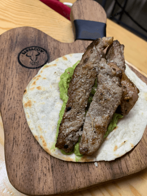 Taco de Rib Eye