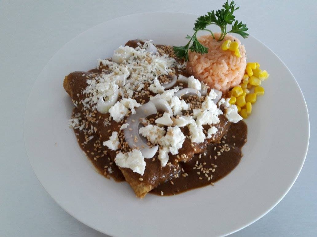Enmoladas de Pollo