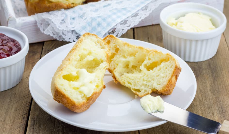 Pan con la Mantequilla
