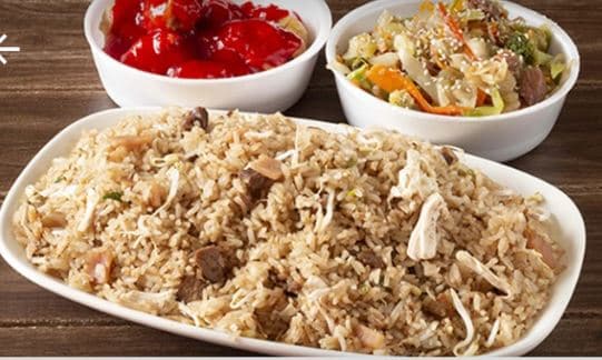 Combo 2 Personas Arroz Chino y Cerdo Agridulce