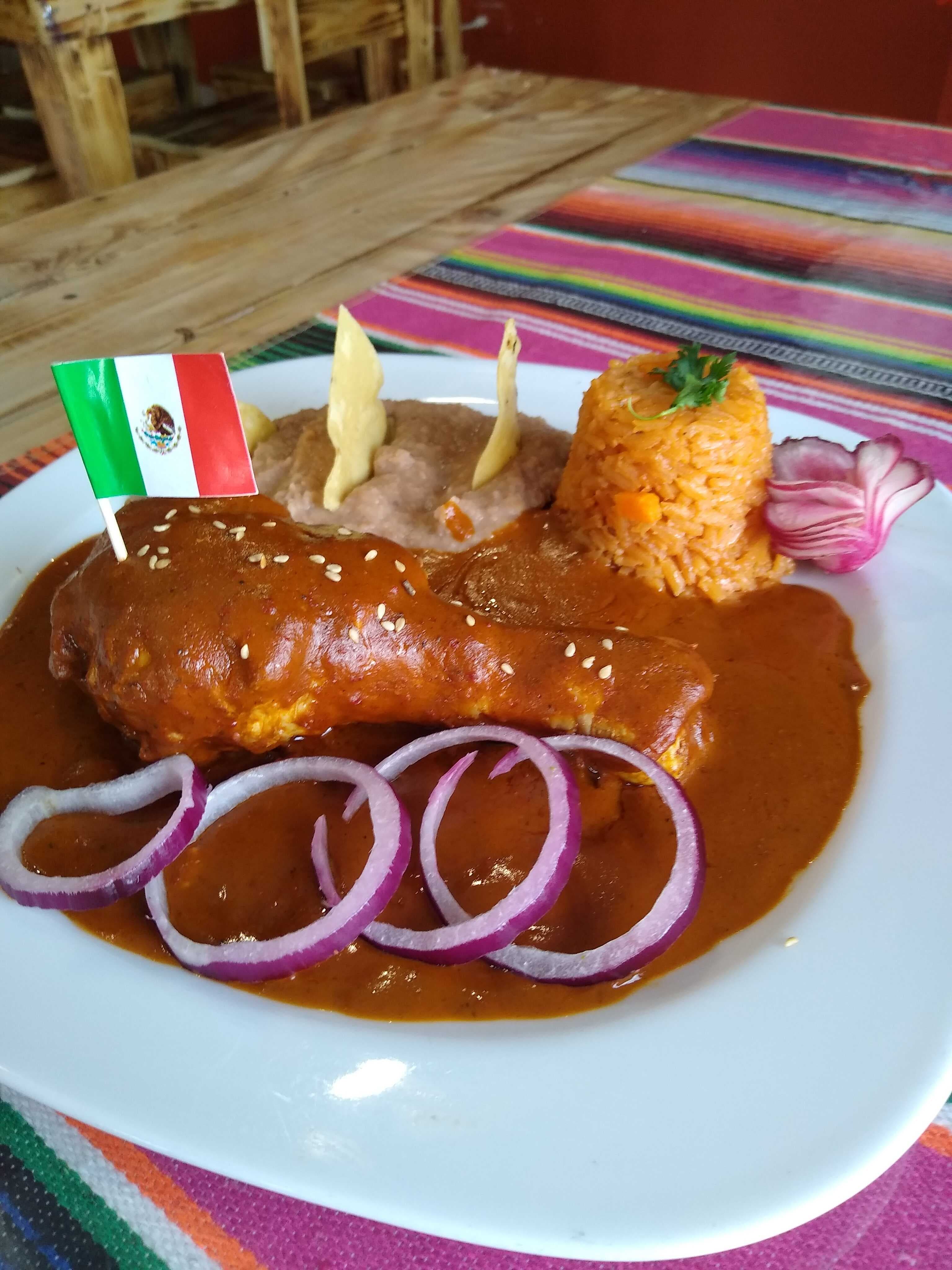 Pollo en mole