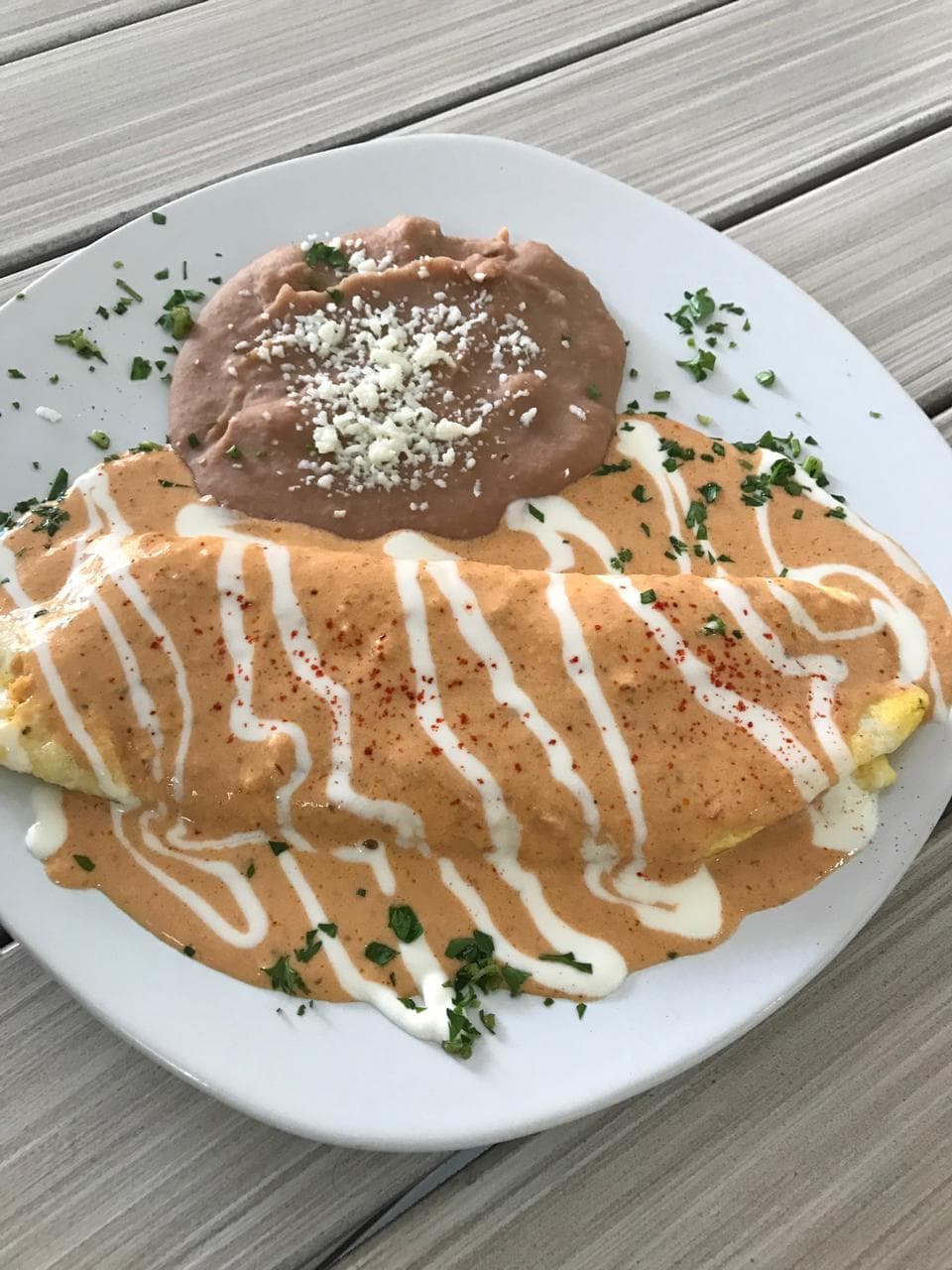 Omelette Bañado
