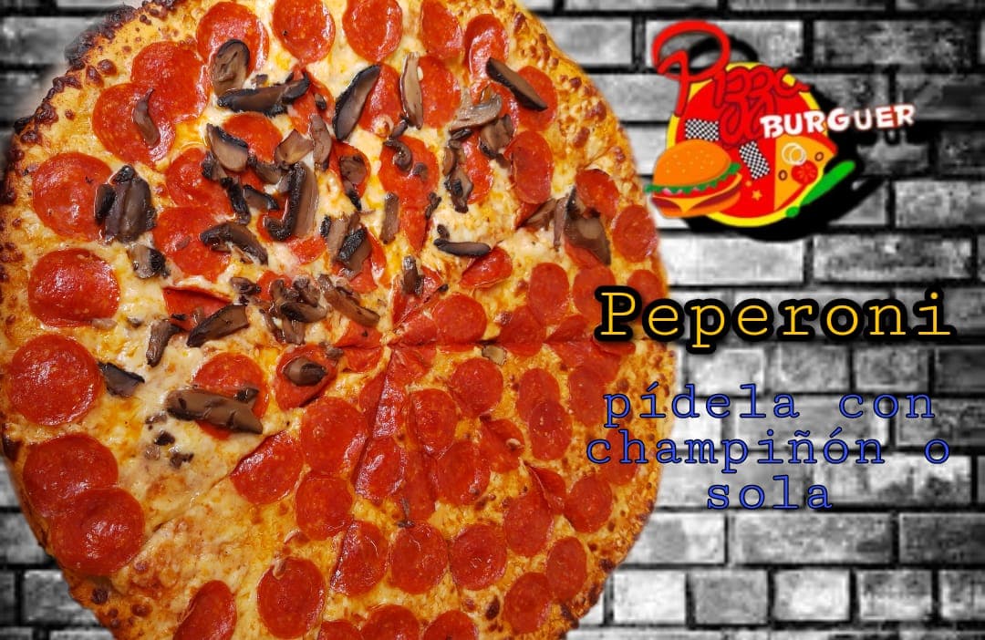 COMBO  PIZZA BURGUER +  PEPSI 2 LTS