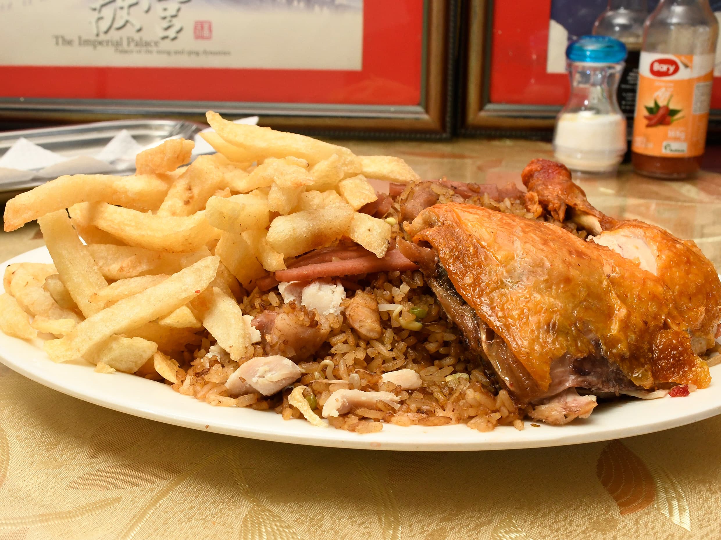 Combo 1- Personal 1/4 pollo