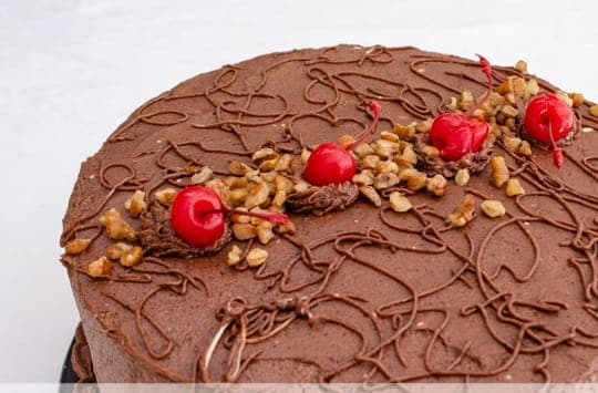 Pastel casero chocolate (4 personas)