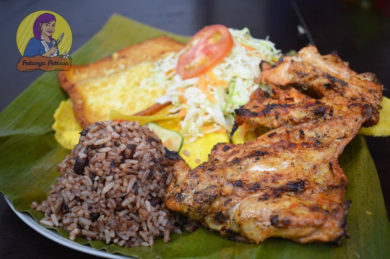 Gallo Pinto con Carne