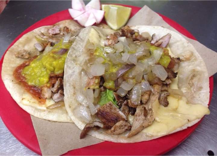 Taco de Harina con Asada PM