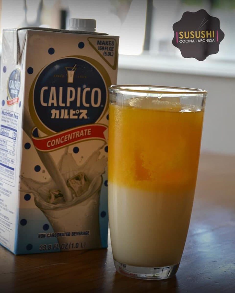 Calpis con Jugo