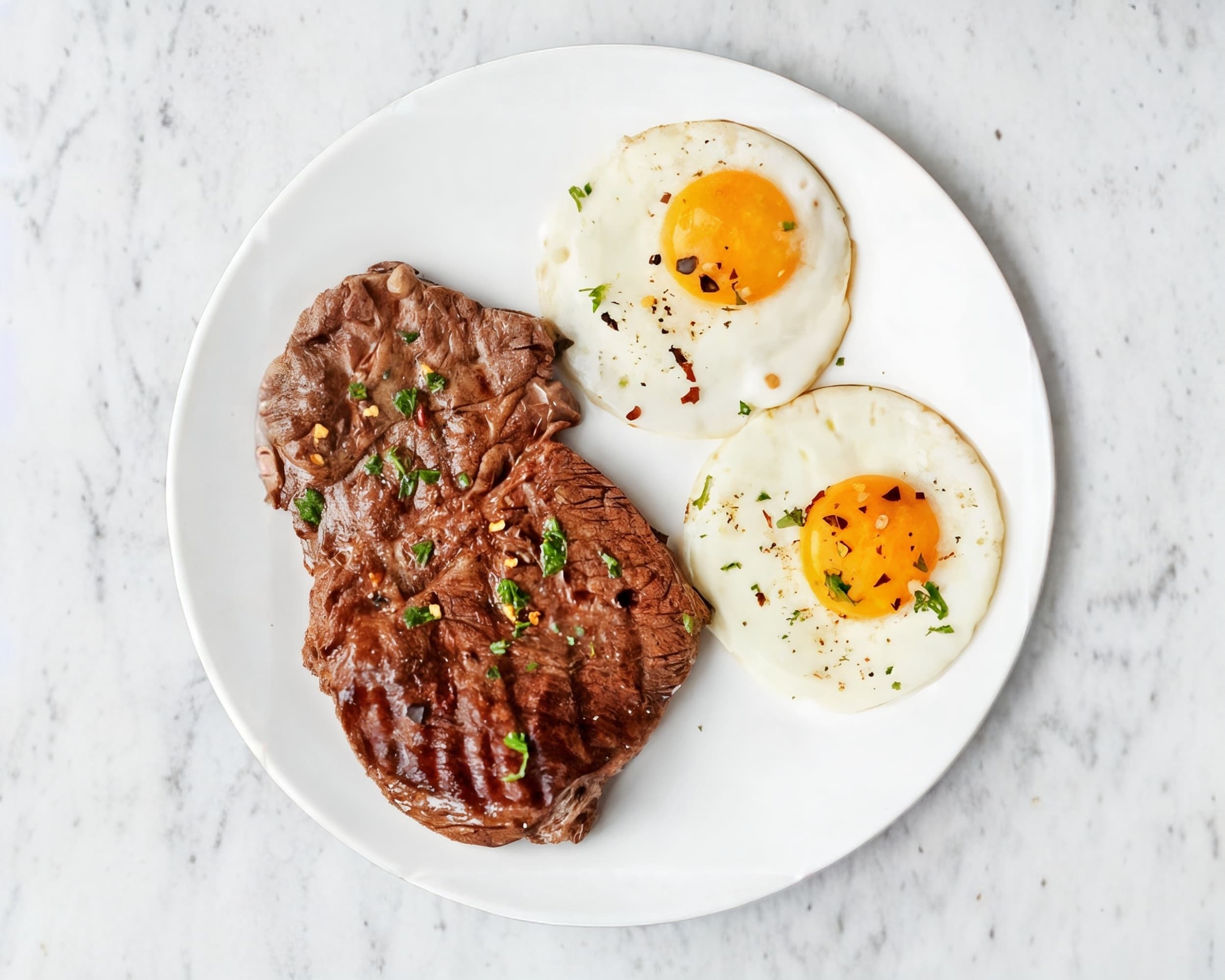 Asada con Huevo 200 gr