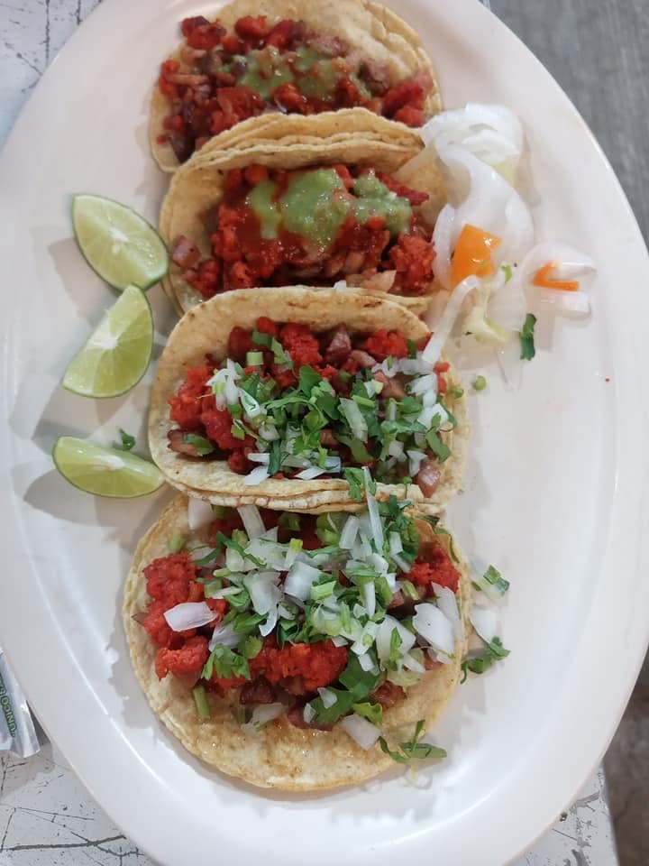 Taco de chorizo