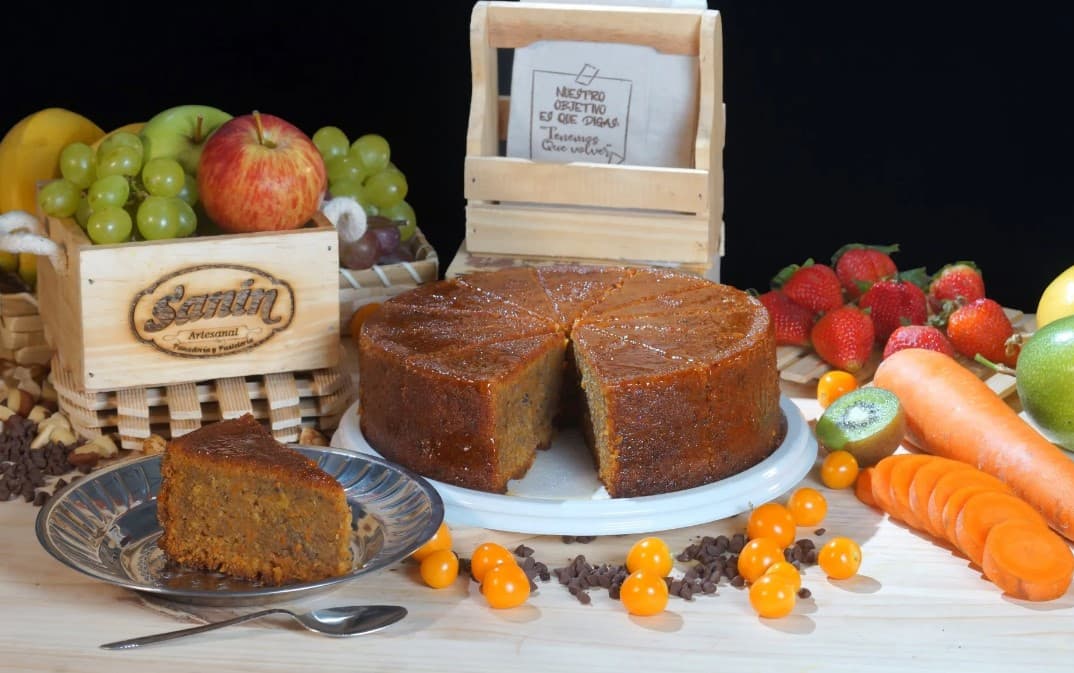 Porción Torta de Zanahoria
