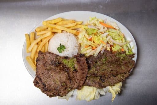 Combo Especial Carne a la Plancha con Papas